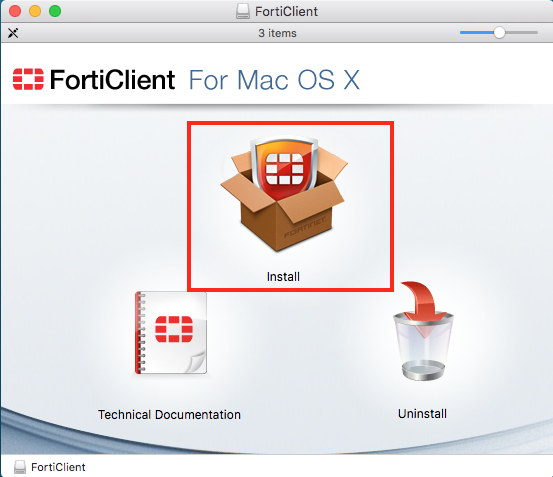 fortinet tunnel client for mac